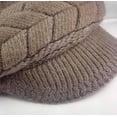 thumbnail image 4 of SURJDE Women Winter Warm Knit Hat Wool Snow Ski Caps with Visor, 4 of 7