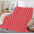 thumbnail image 1 of Cute Cartoon Snoopy Flannel Blanket Lunch Break Sofa Decoration Blanket, 1 of 1