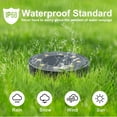 thumbnail image 5 of BN-LINK Solar Ground Lights, Waterproof Solar Garden Lights, Outdoor Garden Waterproof Lights, Landscape Lights for Outside Patio Pathway Yard Lawn Driveway Deck Step Walkway(12 Pack Warm Light), 5 of 7