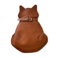 thumbnail image 1 of Bolsos para mujer, bandolera, bonita mochila, mochila de día, moda informal, multiusos, pecho Marrón, 1 of 9