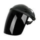 thumbnail image 5 of Equipo de protección del casco de soldadura, máscara de soldadura montada en la cabeza visible, profesional, escudo de cara para pulir otro trabajo Black Top Negro, 5 of 8