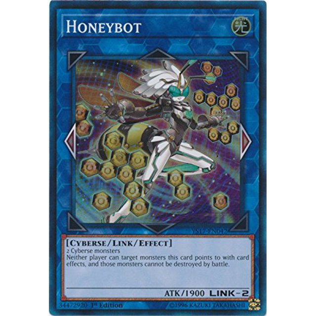 Honeybot - YS17-EN042 - Super Rare - 1st Edition - Starter Deck: Link Strike (1$$a edición) YU-GI-OH! 0617957141160