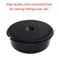 thumbnail image 3 of Caja de almacenamiento de señuelo de pesca Sunnimix 4 Compartimentos Negro 8inch, 3 of 8