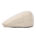 thumbnail image 2 of Miaocao Men's Cotton Ivy Gatsby Newsboy Hat Summer Driving Scally Cap Thin, 2 of 7