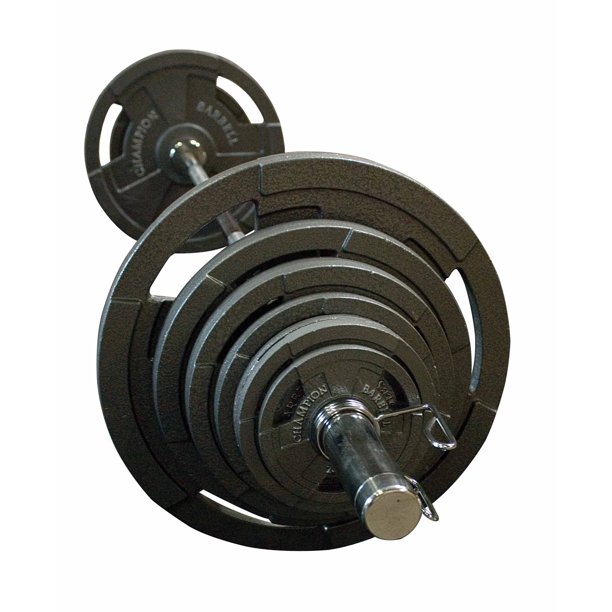 Champion Barbell Economy 300 lb Weight Set