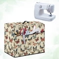 thumbnail image 4 of HELLHERO Butterflies Sewing Machine Cover Lightweight Easy Storage Storage Pocket, 4 of 8