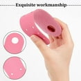 thumbnail image 5 of 1Pair Roller Skate Toe Guards Pink Roller Skate Leather Flat Toe Guard Protector Ice Skate Toe Guards Roller Skate Accessories, 5 of 9