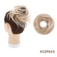 thumbnail image 2 of Chignon Bouclé Chouchous Pièce Cheveux Humains Réels Bande Élastique Chignon Décoiffé, 2 of 7