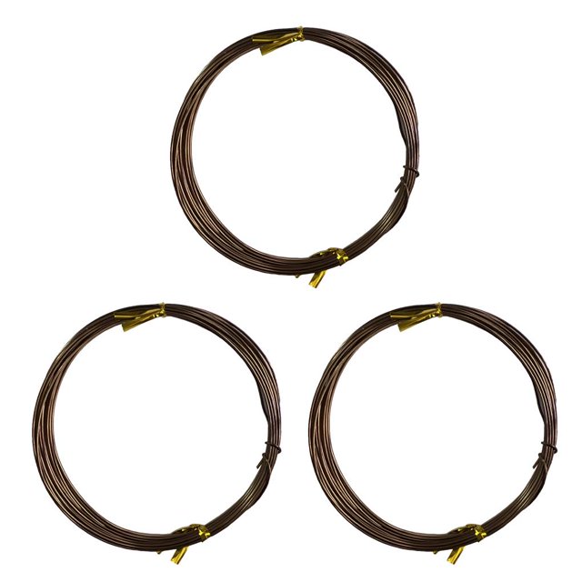 Vogacara Alambres artesanales Material de aluminio No es fácil de romper No se desvanece Hilo trenzado Líneas de joyería duraderas Diseño Type1 NO1
