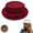 2#, variant on Unisex Breathable Mesh Pork Pie Hat Summer Foldable Adjustable Retro Cool Fedora Bowler Derby Cap for Men Women