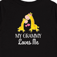 thumbnail image 4 of Inktastic Grammy Loves Me Giraffe Boys or Girls Long Sleeve Toddler T-Shirt, 4 of 5
