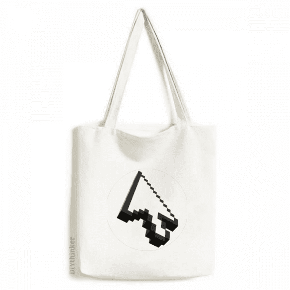 Mosaic Game Nostalgia Art Deco Fashion Tote Canvas Bag Shopping Satchel Casual Handbag