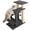 Gray, variant on 4-Step Pet Steps for Cats/Dogs, Cat Stairs with Sisal Scratching Post, Cat Steps for Older Cats with Enlarge Perch, Pet Stairs for High Bed and Couch