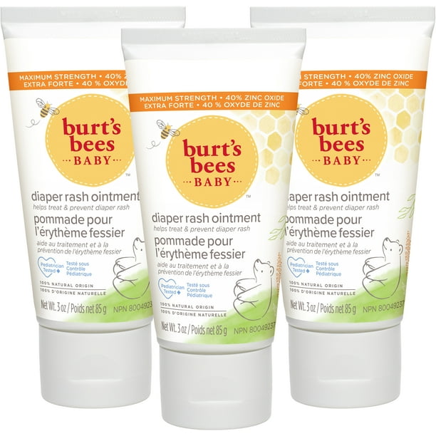 Burt's Bees Baby 100 Natural Origin Diaper Rash Ointment 3 Ounce