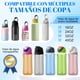 thumbnail image 3 of Tapa de Repuesto para Owala Freesip, compatible con Owala Cup de 16 onzas, 24 onzas, 32 onzas, 40 onzas,Tapa Superior de Botella de Agua con un botón, a prueba de fugas, sin A, 3 of 3