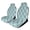 Color, variant on Plaid Pattern Blue And White. Car Seat Covers Car Accessories 2PCS Set Soft Front Seat Protector Cover