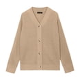 thumbnail image 6 of Fantaslook Knit Cardigan for Women Long Sleeve Open Front Sweaters Button Down Tops Casual Trendy Fall Outfits, 6 of 10