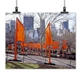 thumbnail image 2 of Print: The Gates, A Site-Specific Work Of Art By Christo And Jeanne-Claude, 2 of 4