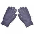 thumbnail image 2 of Women Solid Knitted Gloves Woolen Warm Winter Full Finger Gloves, 2 of 5