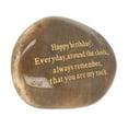 thumbnail image 1 of Birthday Happy Birthday Engraved Rocks Exquisite Compact Portable Paperweight Presents Engraved Rocks With Words For Men Women, 1 of 8
