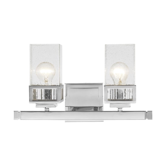 Livex Lighting Harding 2 Light Bath Vanity Light in Polished Chrome