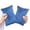Blue, variant on 1 MIDDLE ONE 2 Pack Small Pillow, Memory Foam Mini Pillow 11 X 7 Inches for Travel, Sleeping, Nap and Neck, Tiny Cushion