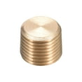 thumbnail image 3 of Conexión de tubería de latón - Tapón avellanado hexagonal 1/8NPT macho con accionamiento de socket, 5 piezas, 3 of 3