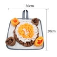 thumbnail image 4 of Walbest 12" Pet Snuffle Mat for Dogs,Large Snuffle Mat for Dogs, Snuffle Mat Pet Dog Feeding Mat, Dog Treat Dispenser Indoor Outdoor Stress Relief, Durable Interactive Dog Toys, 4 of 6