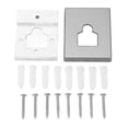 thumbnail image 4 of Multifunctional Wall Mounted Retractable Clothes Drying Rack Stainless Steel for Kitchen Bathroom, 4 of 4