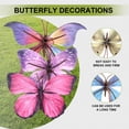 thumbnail image 4 of de Pared con Forma de Mariposa 3D, Pegatinas de Pared Reutilizables para Decoración Familiar, 4 of 5