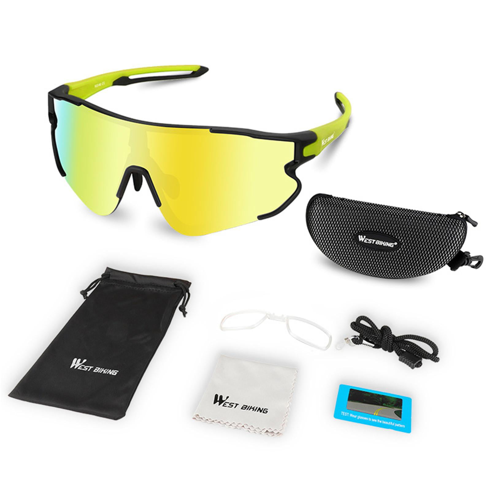 Details about   Windproof UV400 Polarized Cycling Glasses Bicycle Hiking Outdoor Sports Eyewear 
