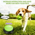 thumbnail image 4 of 4 Pack Dog Talking Button, Communication Dog Button, Dog Training Buttons, Recordable Buzzer, Recordable Dog Talk Button, Interactive Dog Toys, 4 of 7