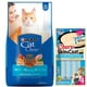thumbnail image 1 of Cat Chow Adulto Pescado Defense Plus 20 kg + Churu Skin&Coat Atún y Vieira Snack 4 tubos de 14g, 1 of 4