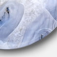thumbnail image 2 of Designart 'Agate Stone ' Modern wall clock, 2 of 3