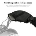 thumbnail image 6 of Vacemry Under $5 Motorcycle Handlebar Gloves Muffs, ATV Snowmobile Grip Covers, Winter Thermal Hand Protection, Windproof Waterproof Riding Gear, 6 of 7