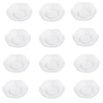 thumbnail image 2 of 114 Piezas Platos de Aperitivo Navidad Boda Cumpleaños Placas Decoración Claro yotijar Plato de flor, 2 of 5