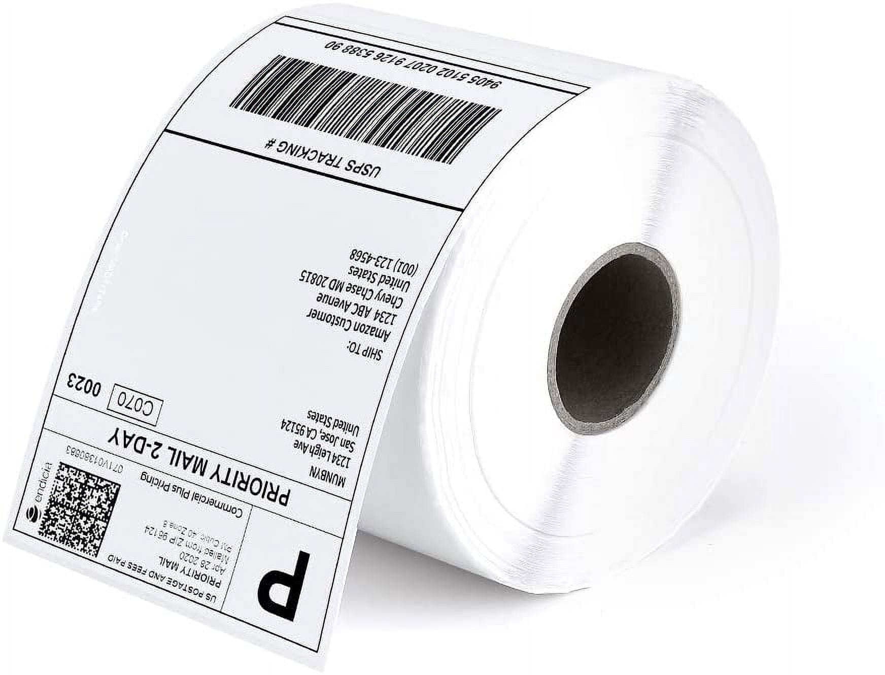 ProLine® 500 Labels Per Roll ZEBRA Eltron Compatible Address/Shipping Direct Thermal Labels 4" x 6" (2 Rolls)