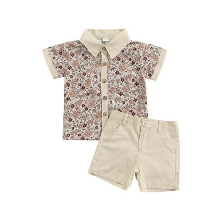 

Bullpiano Toddler Baby Boys Girls Sister & Brother Outfits Floral Layered Romper/Dresses/Floral Shirt+Shorts Set 0-4Y