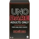 thumbnail image 1 of Juego de cartas Mattel Games UNO Dare Adults Only for Travel, 1 of 7