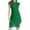 Green, variant on Women's Retro Floral Lace Slim Evening Cocktail Mini Dress Sleeveless Scalloped Hem Fitted Lace Bodycon Pencil Dress