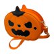 thumbnail image 3 of Bolso bandolera de piel sintética con forma de calabaza de Halloween, bonito bolso de hombro para mujer para cumpleaños Corazón de amor naranja, 3 of 8