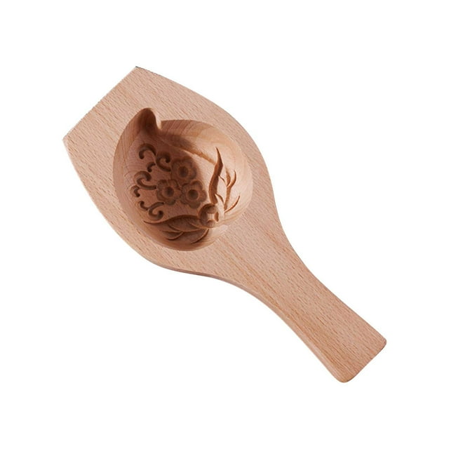Wooden Steamed Bun Mold, Handcrafted Baking Tool for Homemade Dumplings and Pastries, Non-Stick Design for Easy Release