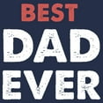 thumbnail image 2 of Men's Lost Gods Best Dad Ever Distressed Graphic T-Shirt Big & Tall, 2 of 4
