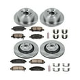 thumbnail image 3 of Power Stop Front and Rear Stock Replacement Brake Pad and Rotor Kit KOE5866 Fits 2013 Toyota Venza, 3 of 8