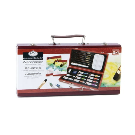 UPC: 0090672240170 | Royal & Langnickel Essentials Watercolor Painting Beginners Art Set  Kids  Teens  Adults  24pc