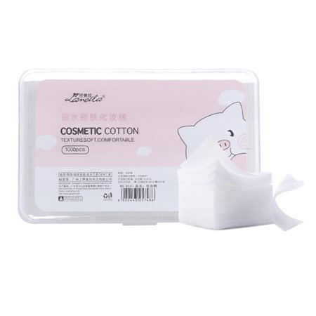 Thin Cotton Pads for Makeup Remover  Face Cleaning    1 Pack-1000 Sheets Total