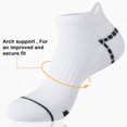 COOPLUS Mens Low Cut Socks Men Ankle Socks 6 Pairs