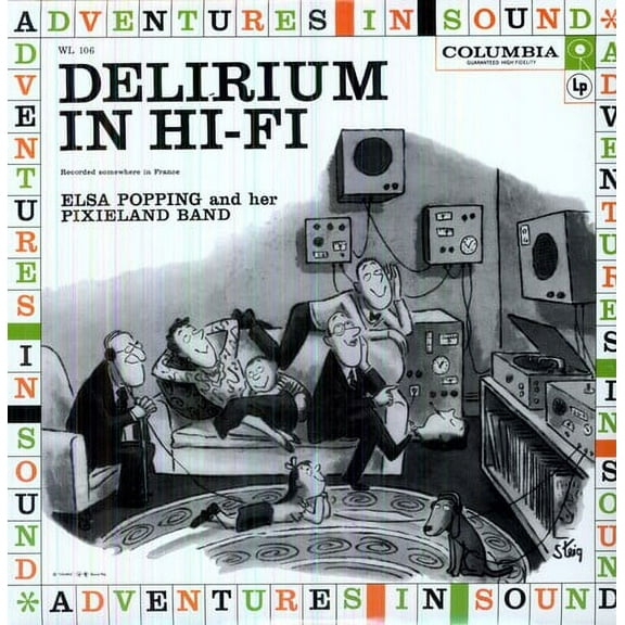 Delirium in Hi-Fi - Elsa Popping and Her Pixieland Band - Music & Performance - Vinyl