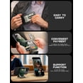 thumbnail image 3 of Soporte tipo cartera i-Blason para iPhone MagSafe con RFID, color verde, 3 of 8
