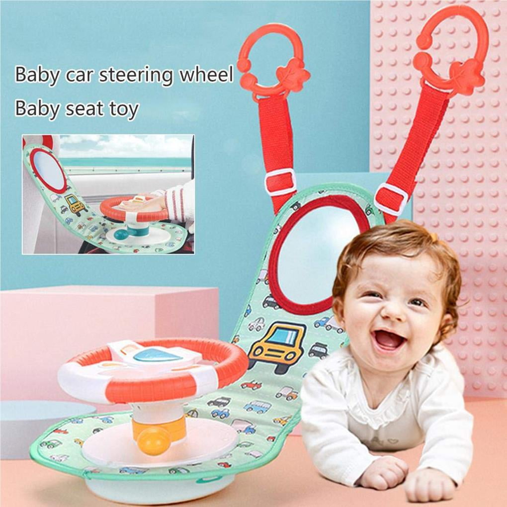 stanreset Kids Steering Wheel Toy Children Car Activity Toy